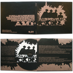 serigraphie pochette et CD Ampools