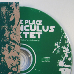 serigraphie pochette et CD Homunculus Sextet